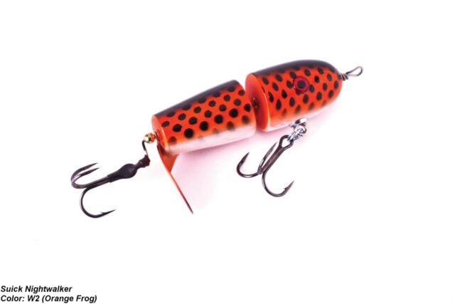 Suick Lures Topwater Musky Pike Thriller & NiteWalker USA