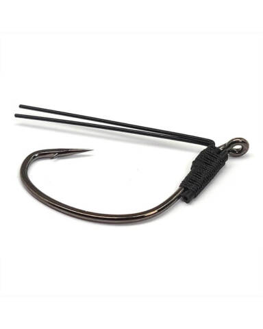 Gamakatsu Wicked Wacky Worm Hook 1/0 2/0 3/0 Weedless Bass 3 Pack