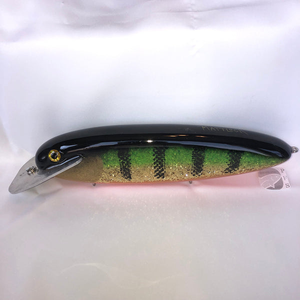 10pc fishing lures crankbait wobble bass Supernatural Big Baits Mattlock 10" & 12" | Musky Trolling Crankbait