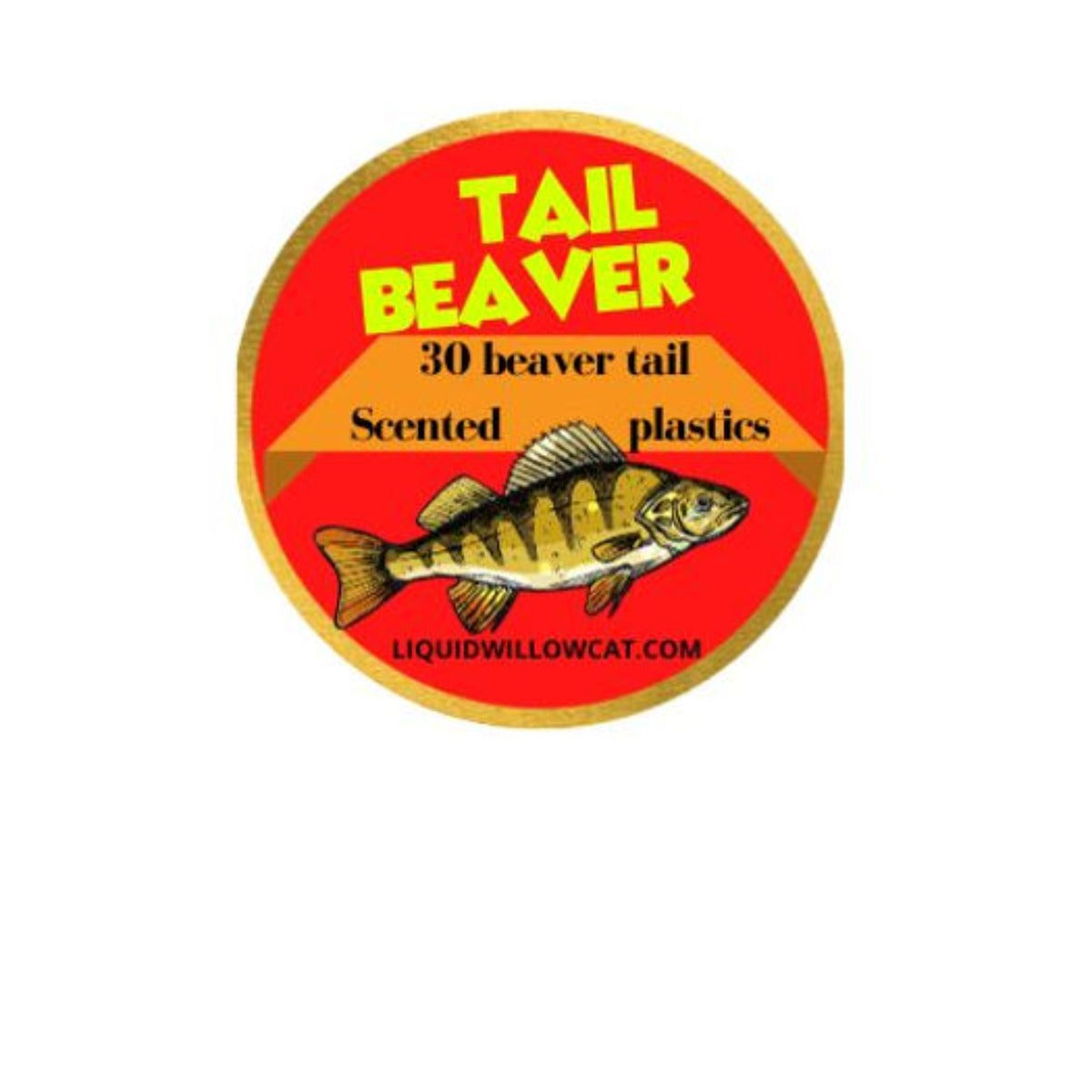 Beaver Tail Micro Plastics 30 Pack Ice Fishing