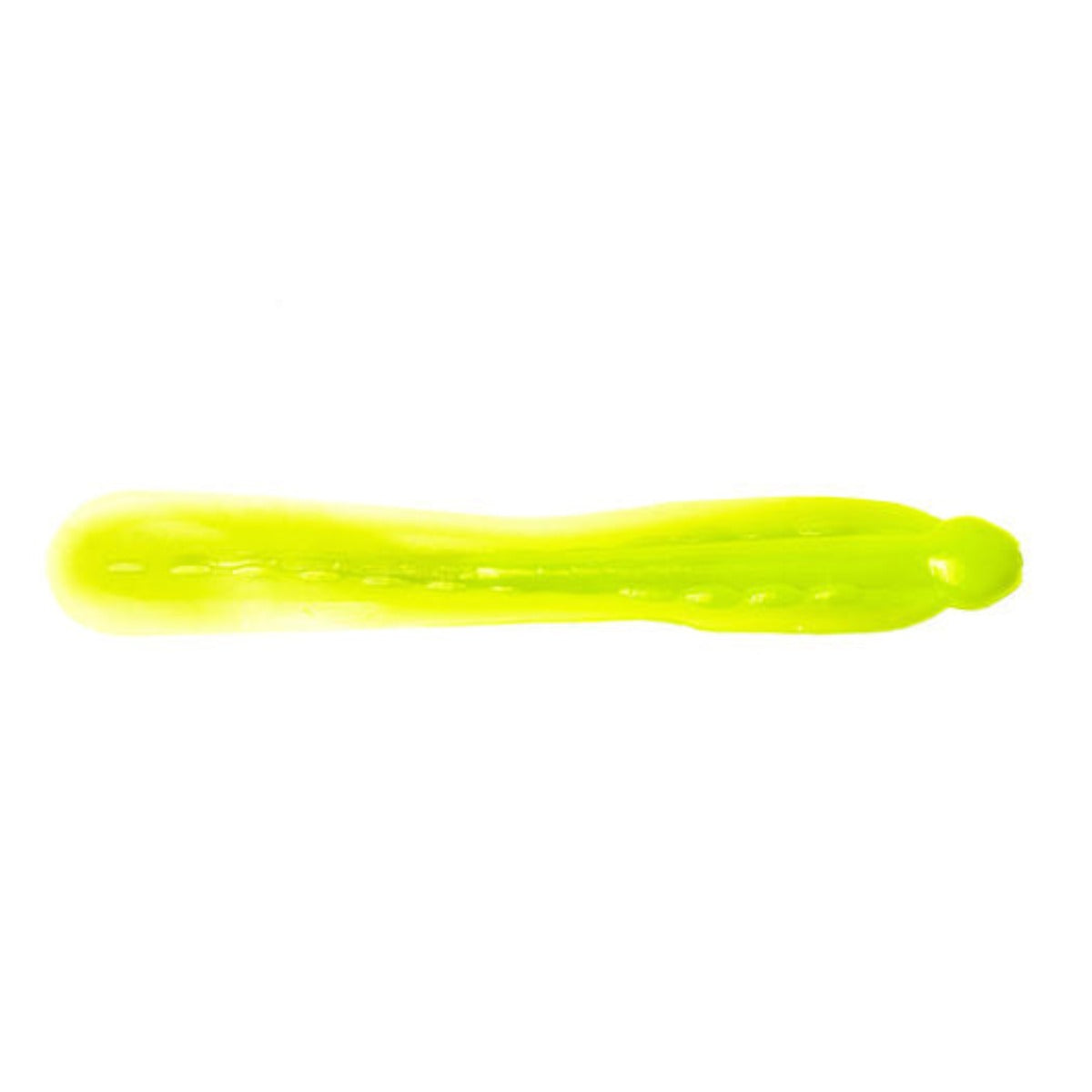 Chartreuse Liquid Leech Soft Plastic Bait 3.5 Inches