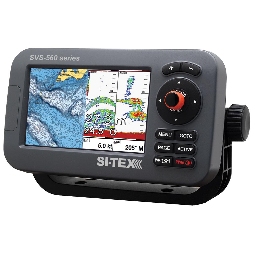 SI-TEX SVS-560CF Chartplotter - 5