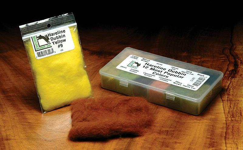 Hareline Dubbin Ice Dub Dispensers & Fly Tying Kits