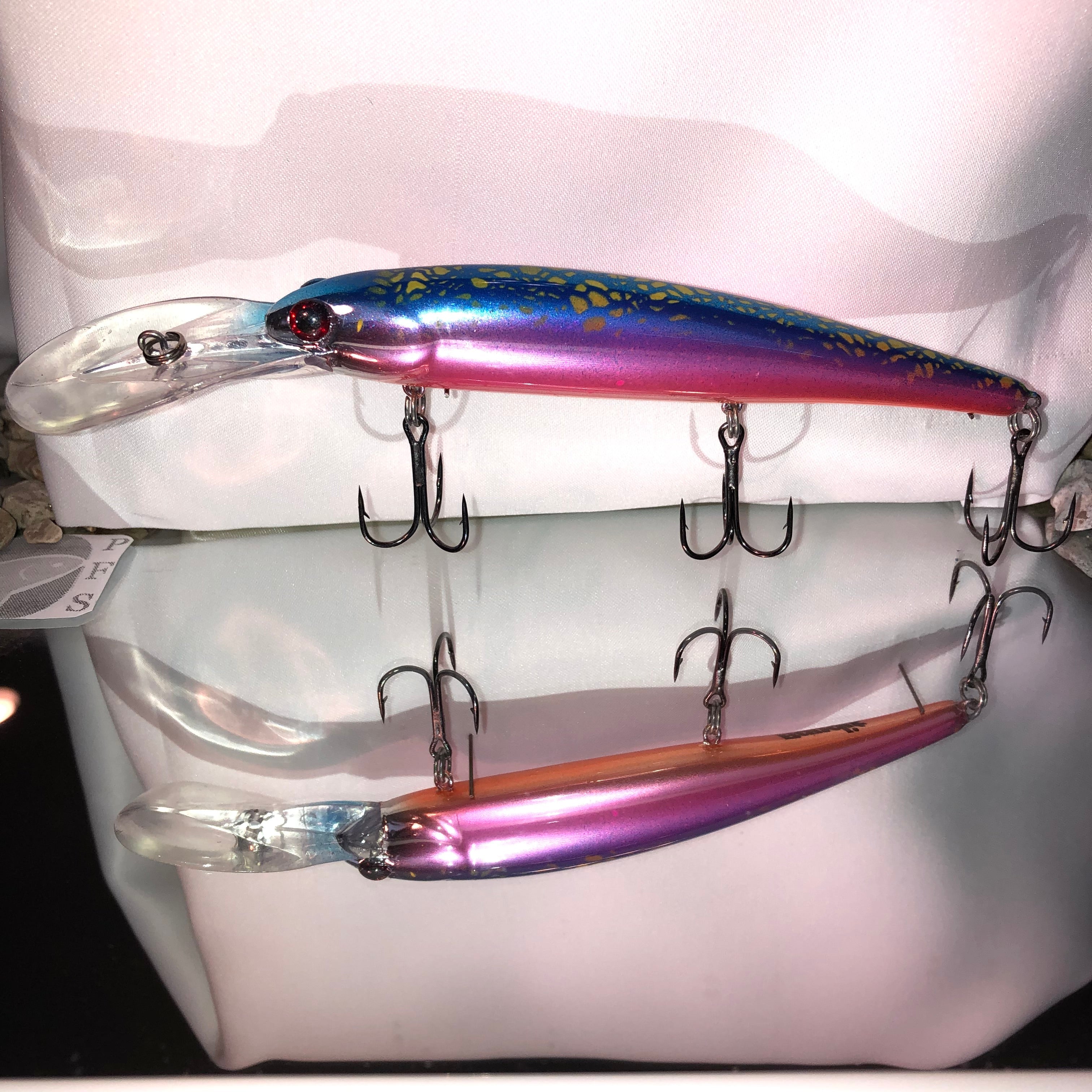 bass kandy custom painted lures ADDICTED Crankbaits Please make sure the quantity ordered represents the number of baits you are sending to us. Custom Bandit Walleye Deep -