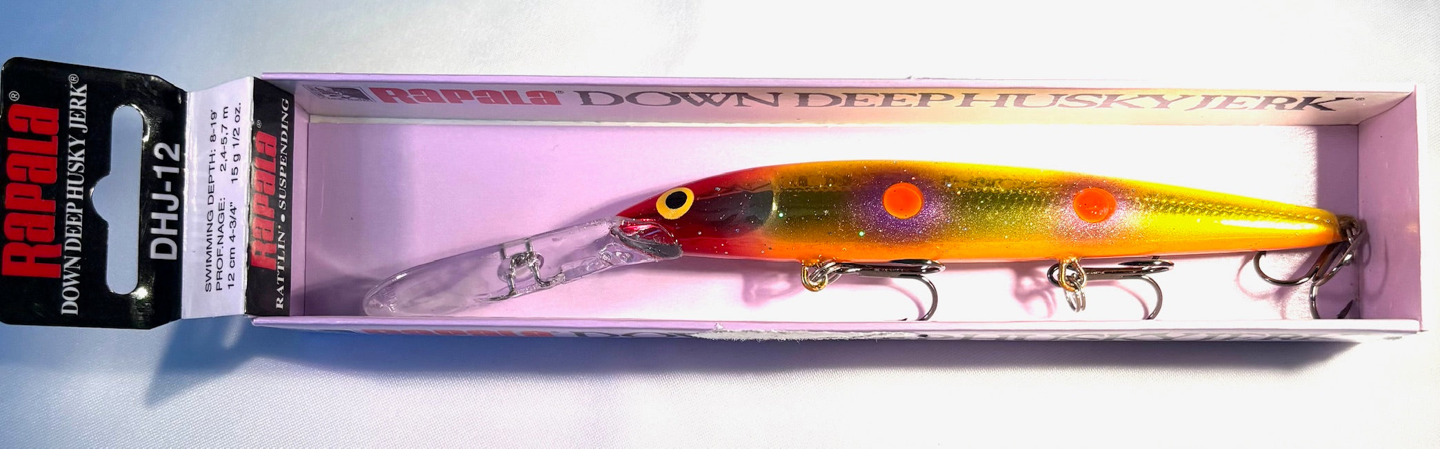 Deep Husky Jerk 12 Crankbaits Custom Colors From Rippin-Lips Tackle Fall Brawl