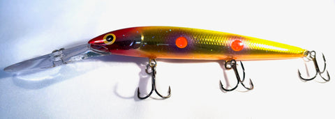 Deep Husky Jerk 12 Crankbaits Custom Colors From Rippin-Lips Tackle Fall Brawl