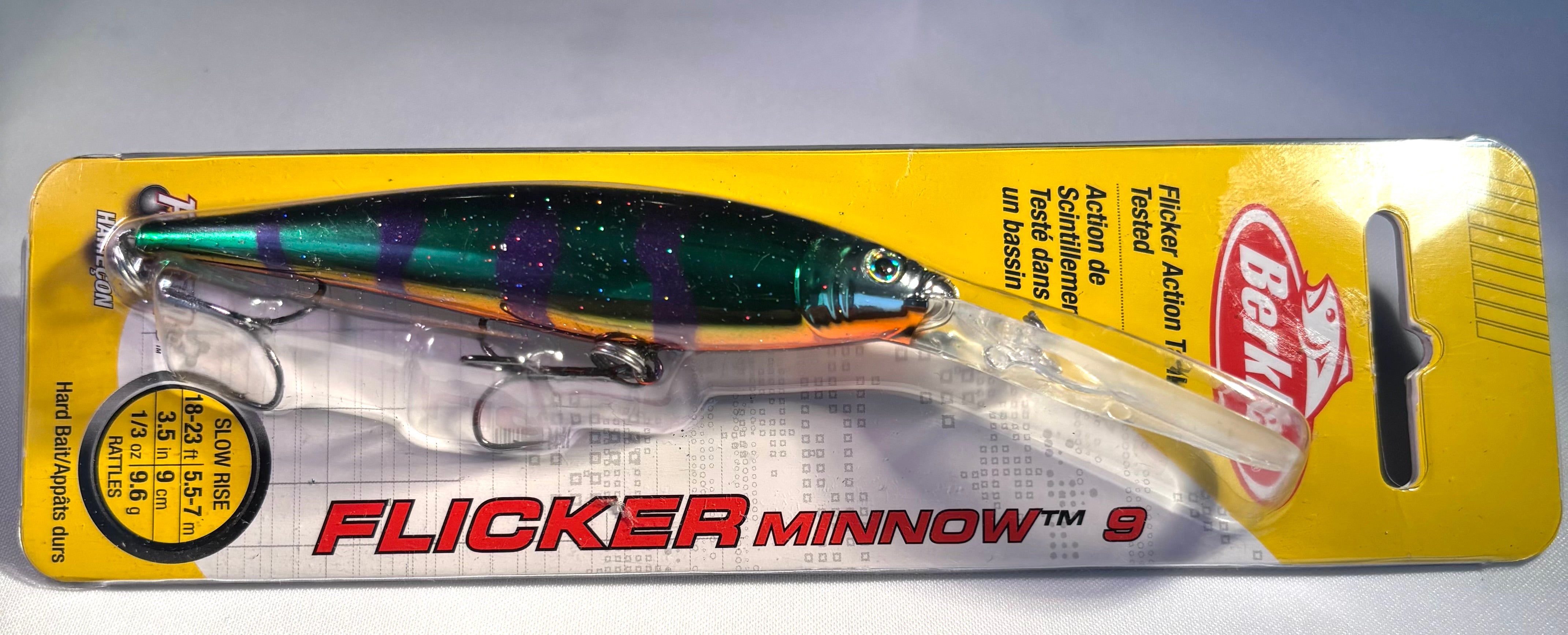 blinking fishing lure Flicker Minnow 9'S Crankbaits Custom Colors From Rippn-Lips Tackle