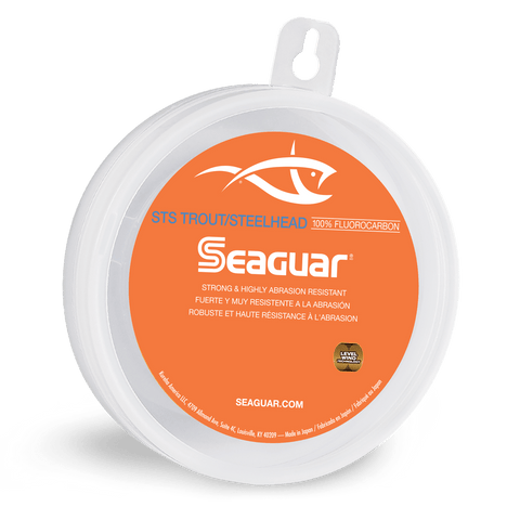 Seaguar Fluorocarbon Leader Material  Blue Label & STS Trout Steelhead 25YD - 100YD