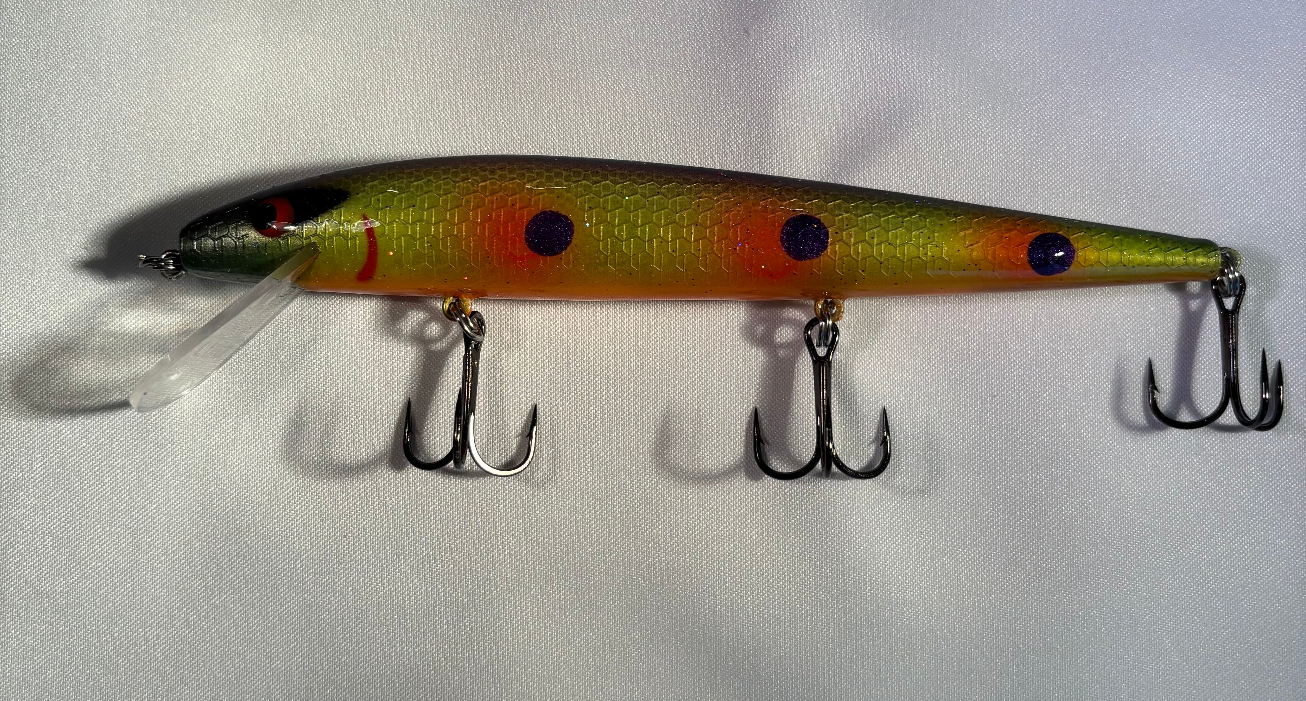 10pc fishing lures crankbait wobble Slammer 10" Shad Diver shiner R crankbait has the soul of a Wee Rapala DT Dives-To Series Helsinki