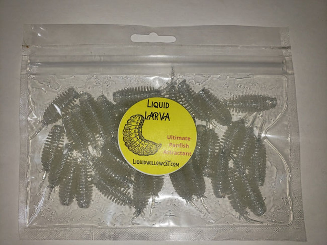 XL Larva Panfish & Gamefish Tails 32 Pk Ice Fishing