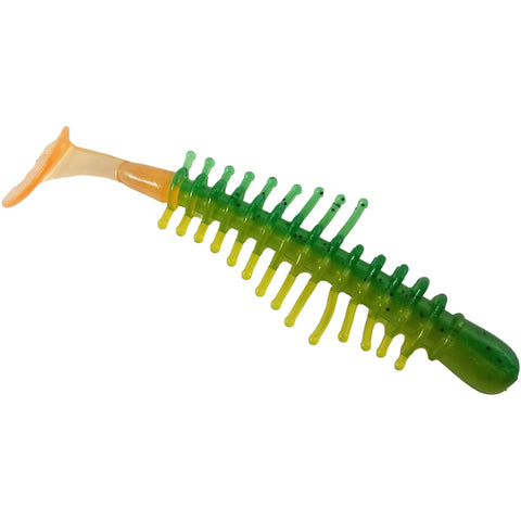 Kalin's Firetiger Tickle Shad 2.5"