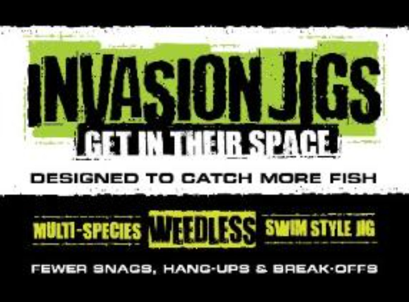 Invasion Tackle 1/16th & 1/8th Ounce Weedless Jigs 18 Piece Pocket Packs