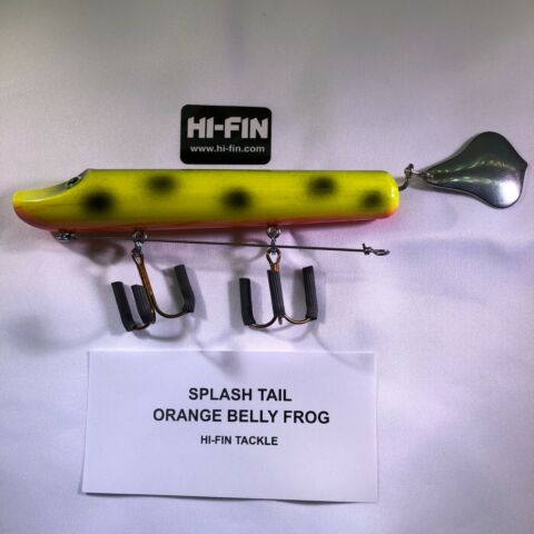 Hi-Fin Creeper Fooler & Splash Tail Original Topwater Baits Muskie Pike