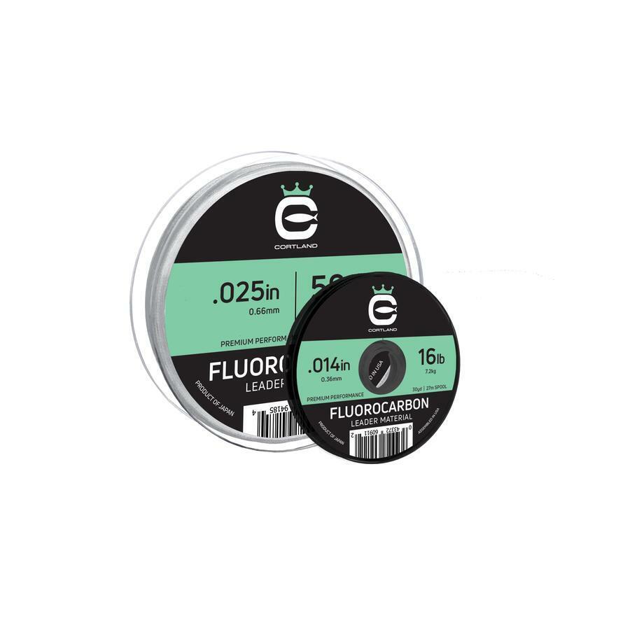 Fluorocarbon Leader Material 6LB to 200LB 30YD Cortland Line