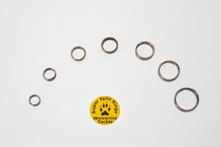Split Rings & Kits in St Steel & Zinc Nickel from Wolverine Tackle
