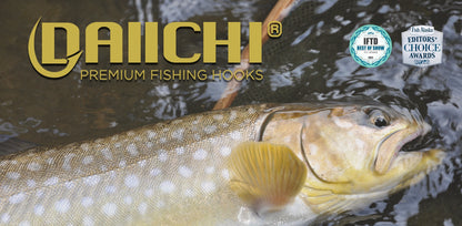 Daiichi Hooks 100 PK Fly Tying Bass Salmon Musky Tarpon In 6 Styles