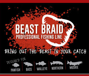 Beast Braid 125YD Musky Pike Fishing Joe Bucher Outdoors